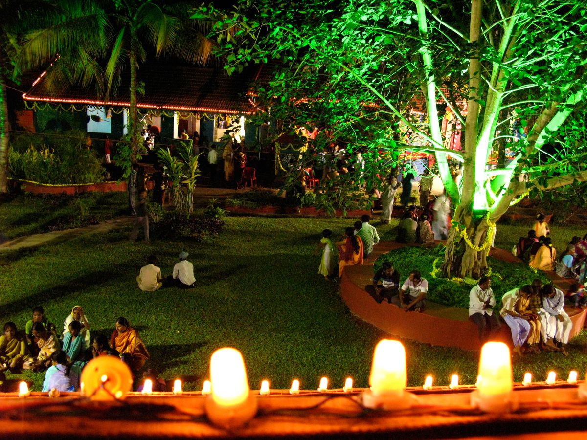 Festival at Narasingha Chaitanya Ashrama