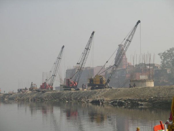 yamuna bridge construction