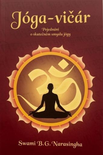 Yoga Vicar book cover in Czech