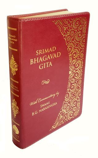 Bhagavad Gita mini book cover